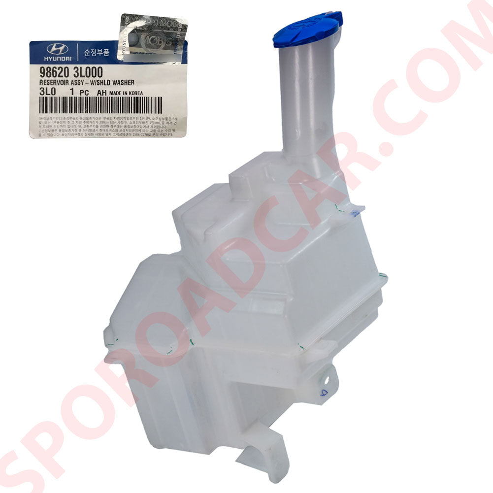 Genuine Hyundai Windshield Washer Reservoir Tank For 2011-2015 Azera & Sonata – OE 986203V000