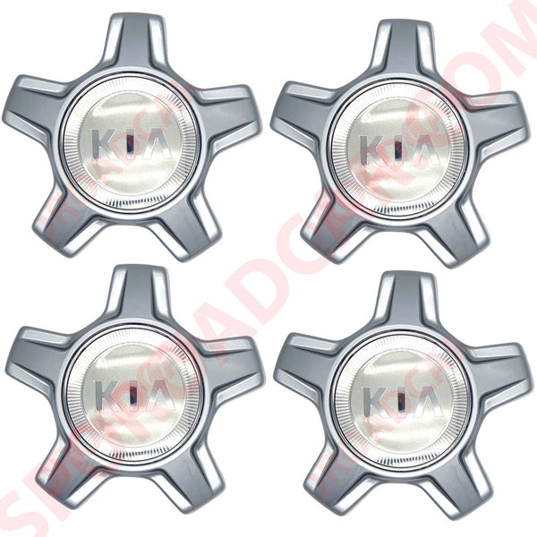 19inch Wheel Hub Center Cap Chrome 4P For 2012-2017 Kia K900 K9 KH 529603T500