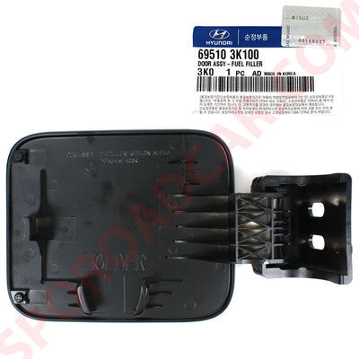 Unpainted Fuel Tank Filler Door Cap for 2006-2010 Hyundai Sonata NF 695103K100