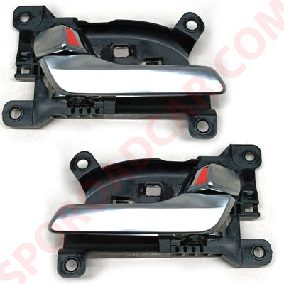 Chrome Inside Door handle Lh Rh 2P For 2019-2023 Hyundai Santa Fe TM 82610S1000VCS, 82620S1000VCS