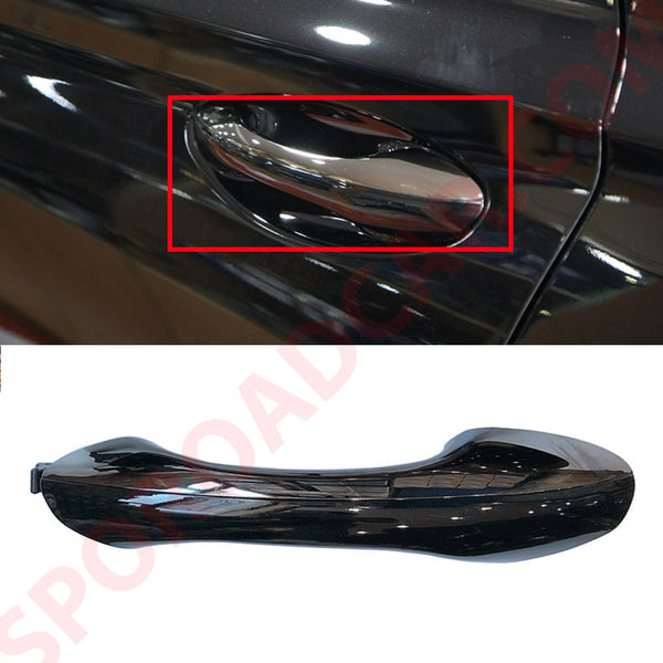 Rear Dark Chrome Door Handle Lh For 2019-20 Hyundai Santa Fe TM 83650S1020NKA