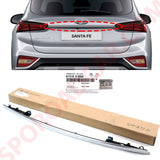 Rear Trunk Lid Garnish Chrome For 2019-2020 Hyundai Santa Fe TM 87310S1000