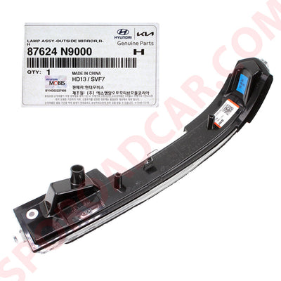 Side Mirror Repeater Signal Lamp RH For 2022-2025 Hyundai Tucson NX4 87624N9000