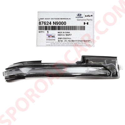 Side Mirror Repeater Signal Lamp RH For 2022-2025 Hyundai Tucson NX4 87624N9000