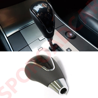 High Glossy Leather Gear Shift Lever Knob For Hyundai 2009-2014 Genesis BH Parts 467203M100PB2