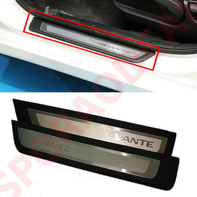 Front Side Door Scuff Plate LH RH 2P For Hyundai 2014-2015 Elantra / Avante MD 858723X800RY, 858823X800RY