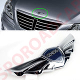 Wing Logo Front Hood Emblem For Hyundai 2009-2014 Genesis BH Parts 863203M500