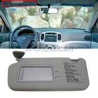 Interior Sun Visor Shade Lh Gray For Hyundai 2006-2010 Accent Verna Oem Part 852101E020Qs